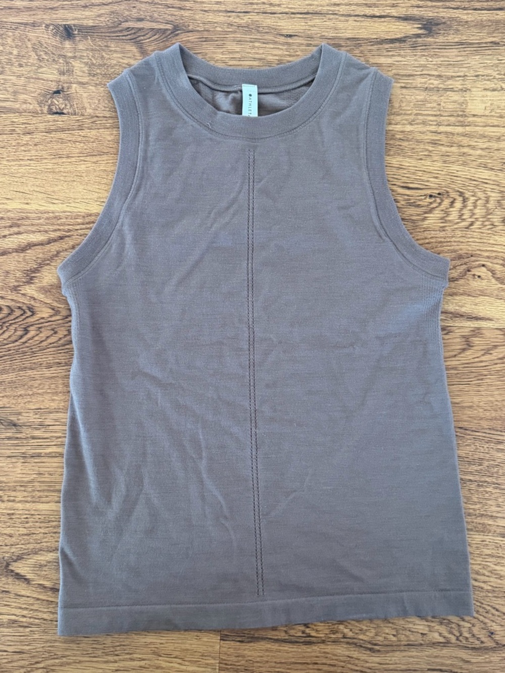 Athleta Brown Sleeveless Tank Top